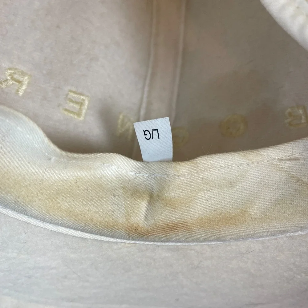Bogner‎ Wool Trapper Cap Hat Men Large Ivory Convertible Ear Neck Flaps Gorpcore
